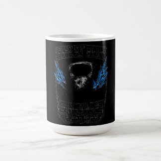 Schwitze jetzt, strahle später – Gym Grind Fitness Kaffeetasse