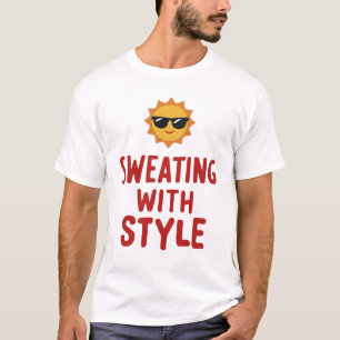 Schwitzen mit Stil T-Shirt