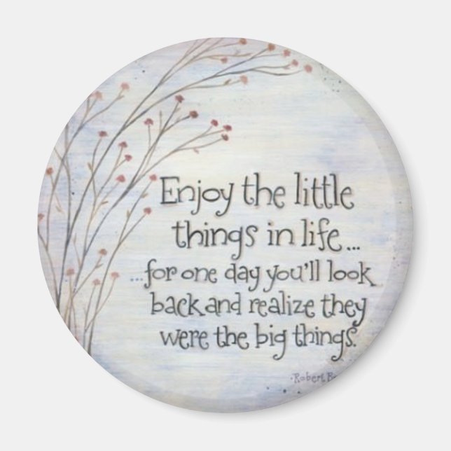 Schwitzen Sie nicht die Kleinen. Magnet (Vorne)