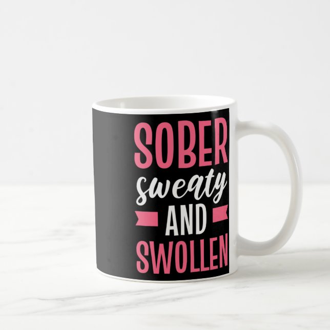 Schwitzige und geschwollene Mutter Kaffeetasse (Rechts)