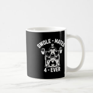 Schwolle Partner 4-mal Funny Gym Partner Lifting Kaffeetasse