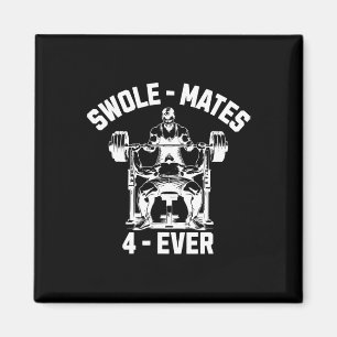 Schwolle Partner 4-mal Funny Gym Partner Lifting Magnet