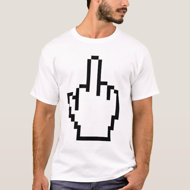 Schwörender Cursor T-Shirt (Vorderseite)
