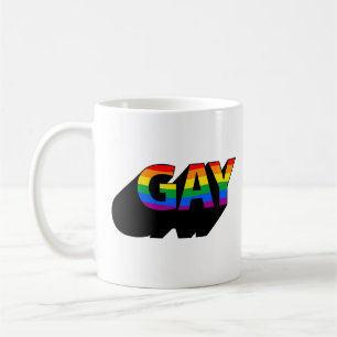 SCHWUL 3D KAFFEETASSE