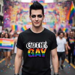 Schwul Goth T-Shirt