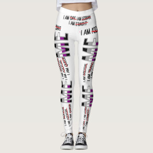 Schwul,Lesbisch,Bi,Trans,Queer,Asexuell ICH BIN IC Leggings