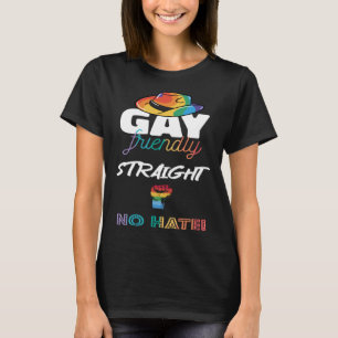 Schwul Straight LGBTQ Selbstvertrauen Schwule Tran T-Shirt