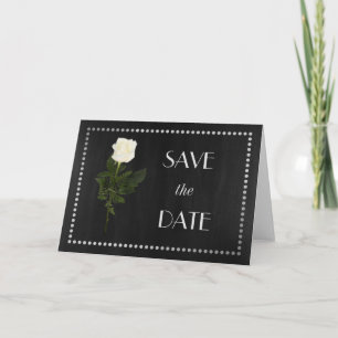 Schwule elegante schwarze und silberne RSVP mit Ro Einladung