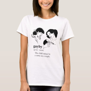 Schwule Familie (Lesbisch) T-Shirt