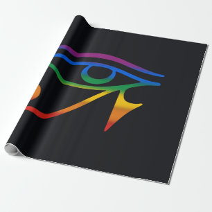 Schwule Goth Pride Flagge Geschenkpapier