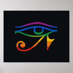 Schwule Goth Pride Flagge Poster
