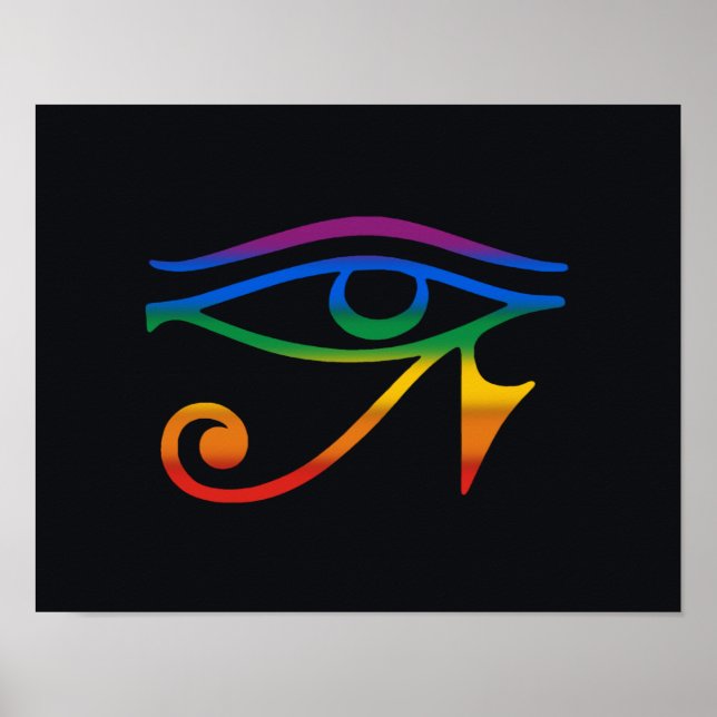 Schwule Goth Pride Flagge Poster (Vorne)