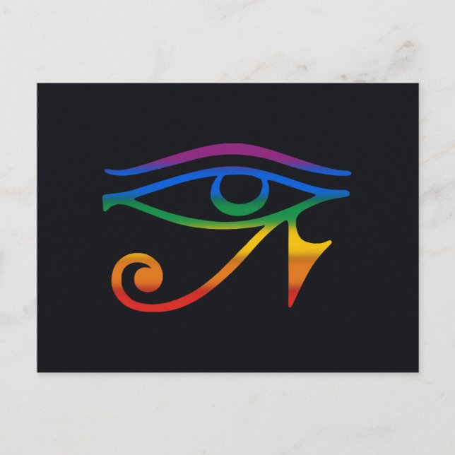 Schwule Goth Pride Flagge Postkarte (Vorderseite)