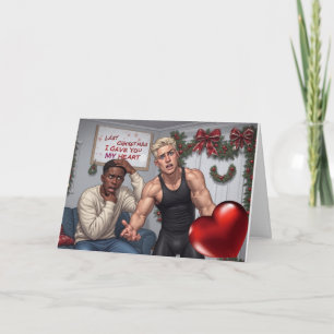 Schwule "Last Christmas" Lustige Weihnachtskarte! Karte