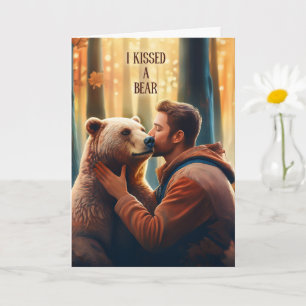 Schwule Liebesromanze Ich küsste einen Bären und m Karte