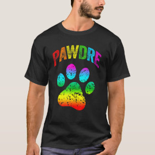 Schwule Männer LGBT Regenbogen Hund Papa Katze Pap T-Shirt
