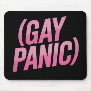 Schwule Panik LGBTQ Protest Stolz Mousepad