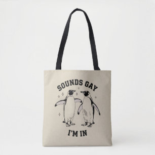 Schwule Pinguin-Sounds Gay Ich Bin In Vintage Quee