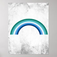 Schwule Regenbogenfarbe Azure