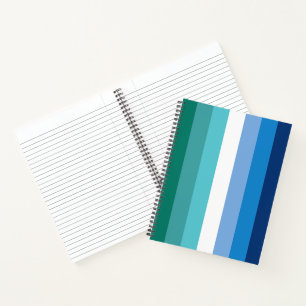 Schwule Regenbogenflagge Notizbuch
