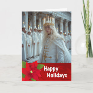 Schwule schwedische LightFest-Weihnachtskarte von  Karte