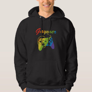 Schwule Schwule Spieler LGBTQ Videospiel Gaming Pr Hoodie