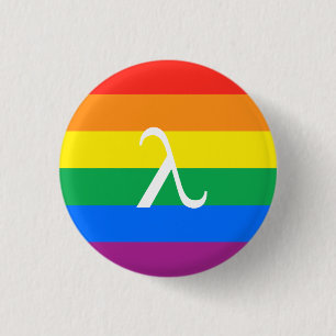 Schwulen-Stolz-Aktivismus Button
