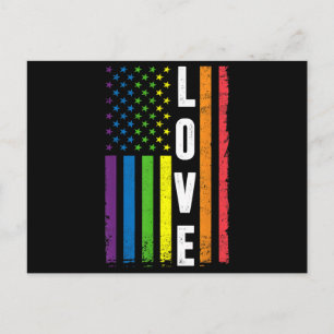 Schwulen-Stolz-Geschenke Männer Frauen LGBT Regenb Postkarte