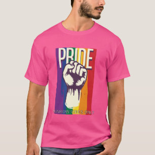 Schwulen-Stolz stolzieren zu Glamour Liebe jaa Kön T-Shirt