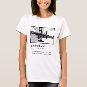 Schwulenviertel T-Shirt