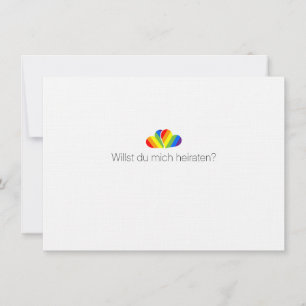 Schwuler Antrag Einladung