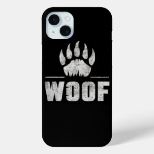 Schwuler Bärenstolz ramponierter Bärenpfote WOOF Case-Mate iPhone Hülle