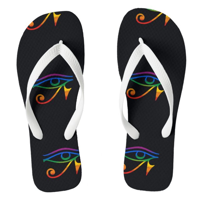 Schwuler Goth-Stolz Flip Flops (Fußbett)