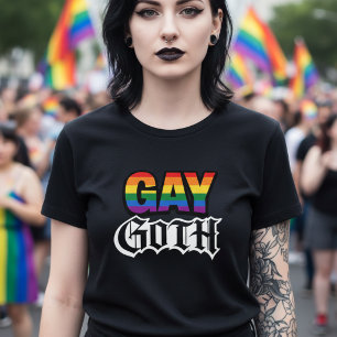 Schwuler Goth T-Shirt