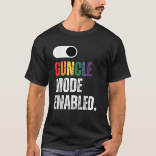 Schwuler Onkel Gamer Guncle Tag LGBT Neuheit lusti T-Shirt