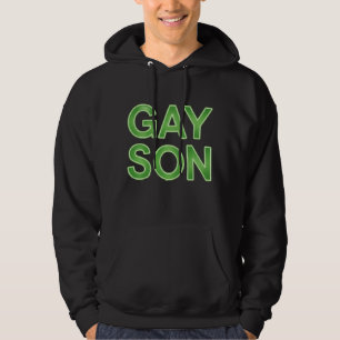 Schwuler Sohn Lustig LGBTQ Stolz Hoodie