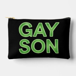 Schwuler Sohn Lustiger LGBTQ Stolz Zubehörtasche
