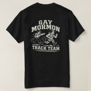 Schwules Mormon Track Team T-Shirt