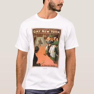 Schwules New YorkRich Gentleman Theatre Poster T-Shirt