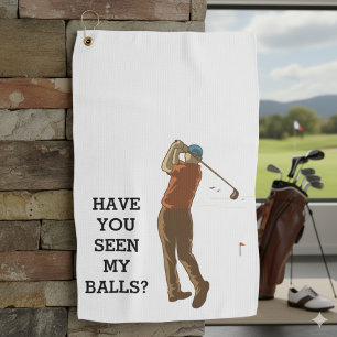 Schwungvoll im Stil: Benutzerdefinierte Golfhandtü Golfhandtuch