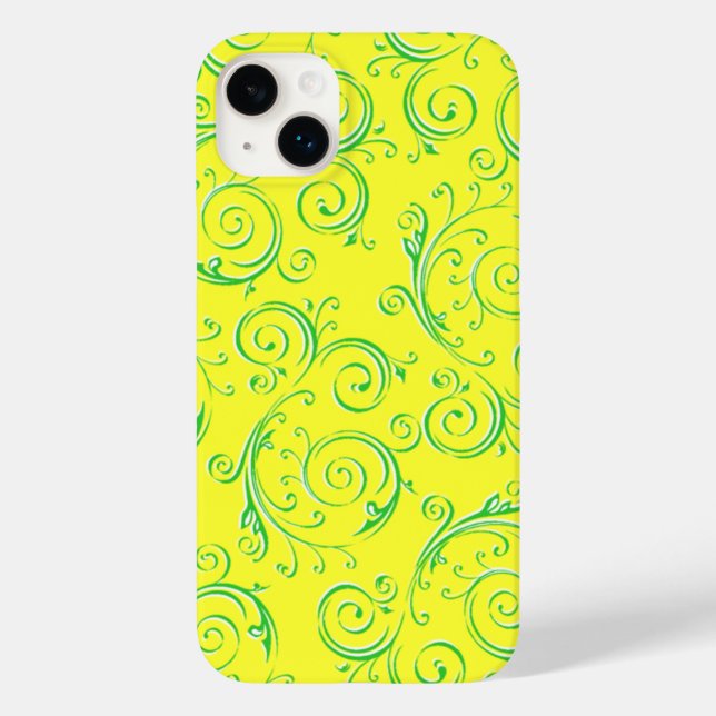 Schwungvolle Spirale Case-Mate iPhone Hülle (Rückseite)