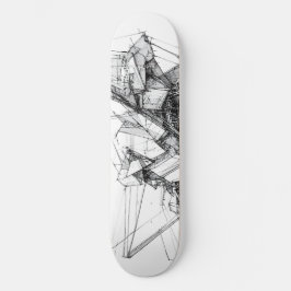 Sci-Fi Abstrakt Skateboard
