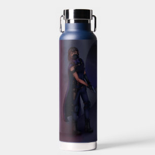Sci Fi Action Girl Trinkflasche