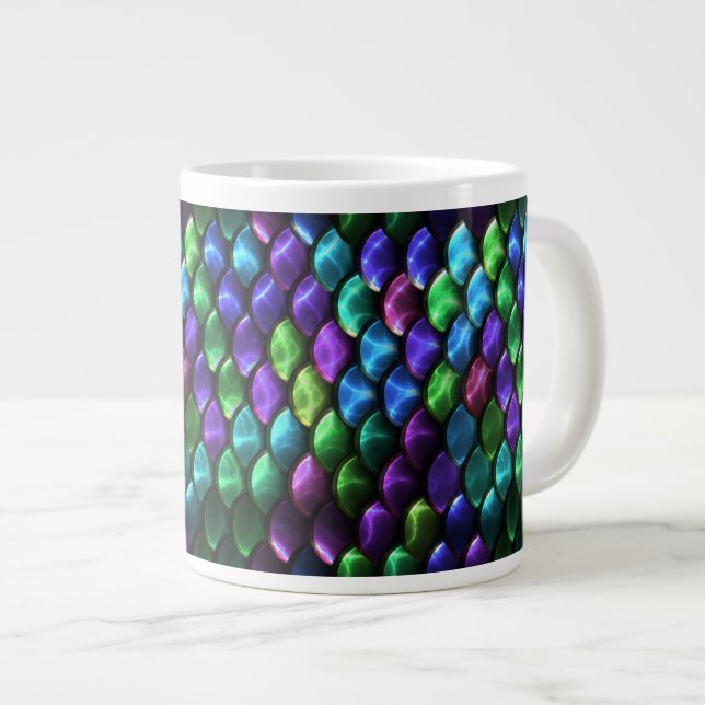 Sci-Fi Armor 2 Jumbo-Tasse (Vorderseite Rechts)