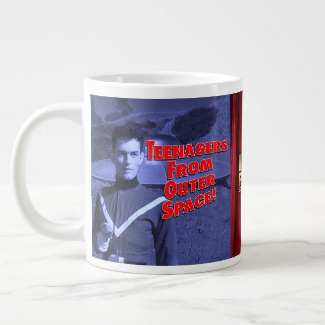 Sci Fi B Movie Tasse! Jumbo-Tasse (Links)