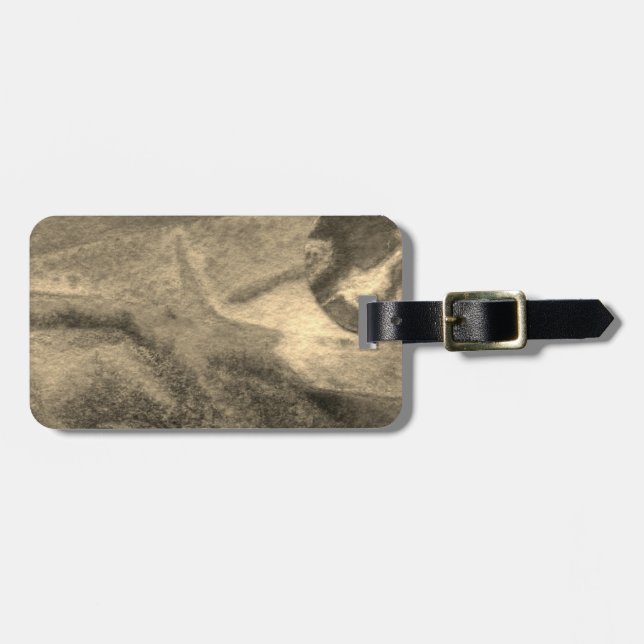 Sci-Fi - Fantasy Alien Space Planet Worlds Gepäckanhänger (Vorderseite horizontal)