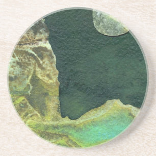 Sci-Fi - Fantasy Alien Space Planet Worlds Getränkeuntersetzer