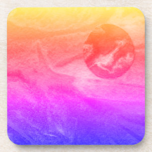 Sci-Fi - Fantasy Alien Space Planet Worlds Getränkeuntersetzer