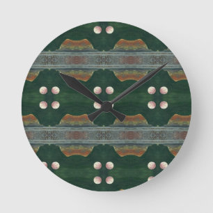 Sci-Fi - fantasy alien space planet worlds         Runde Wanduhr