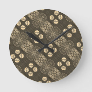 Sci-Fi - Fantasy Alien Space Planet Worlds Runde Wanduhr